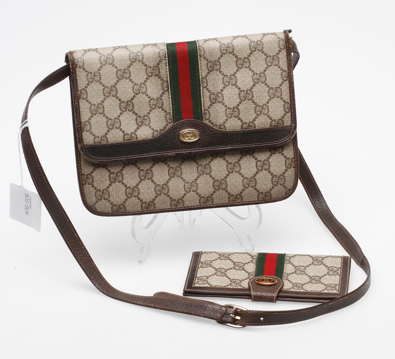 VÄSKA och PORTMONNÄ, Gucci, Italien.