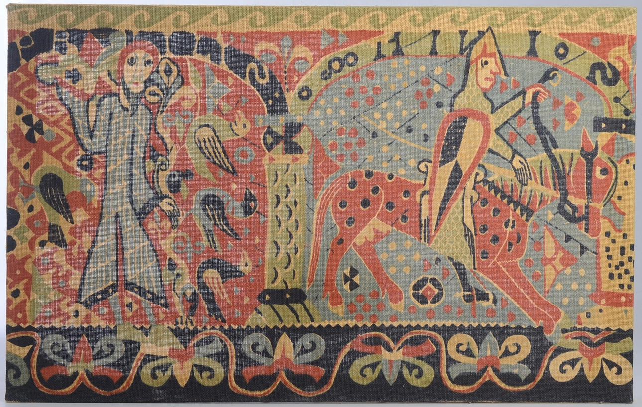 SEINÄKALUSTEET. Baldishol tapetti, valukangas.