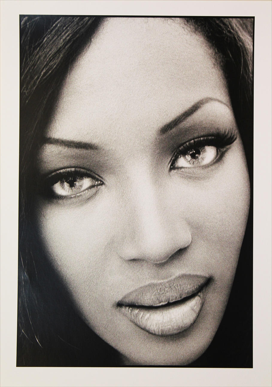 WAYNE MASER. Naomi Campbell, 1993. Fotoprint. Osignerad.