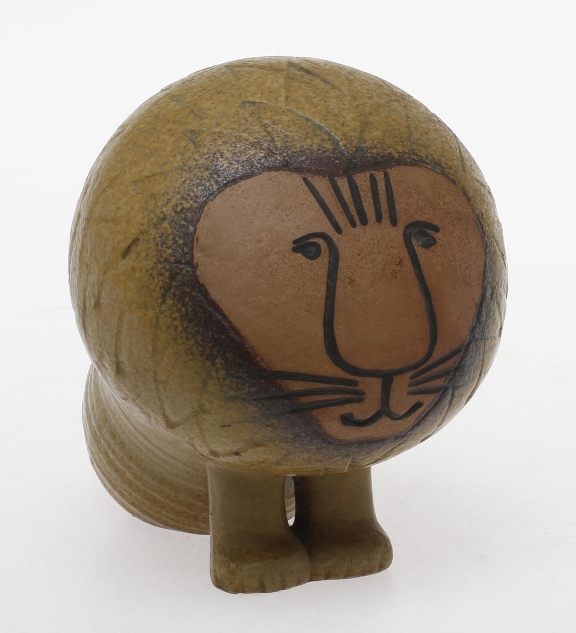 FIGURIN, Lejon, stengods, Lisa Larsson, Gustavsberg.