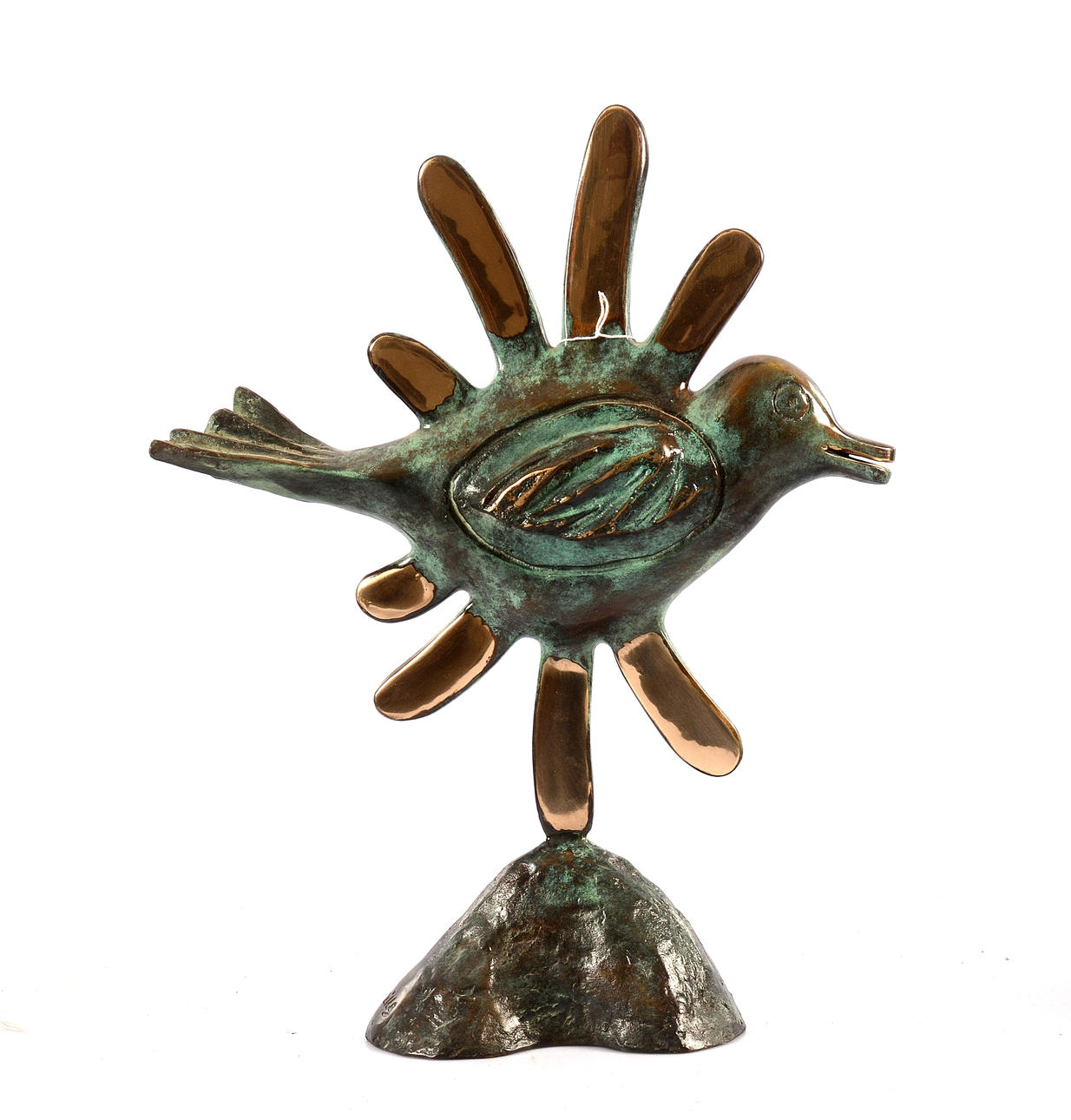 BEVERLOO CORNEILLE. Bronsskulptur.