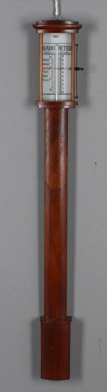 BAROMETER, märkt L. J. Lange Göteborg, sekelskiftet 1800/1900.
