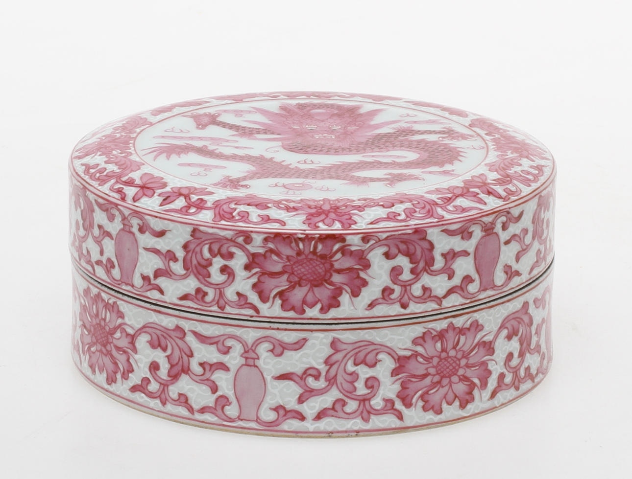 DOSA, med lock, porslin, Kina.