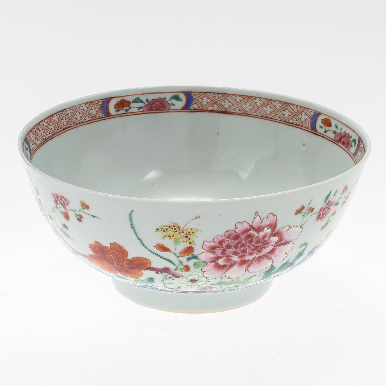 BÅLSKÅL, porslin, Kina, 1700-tal.