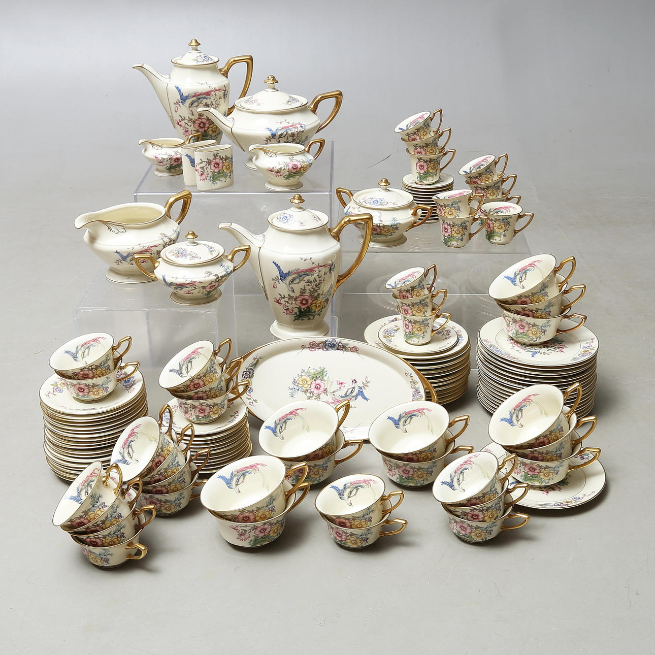 TEA and COFFEE SET, 83 pieces, Rosenthal, Bavaria.