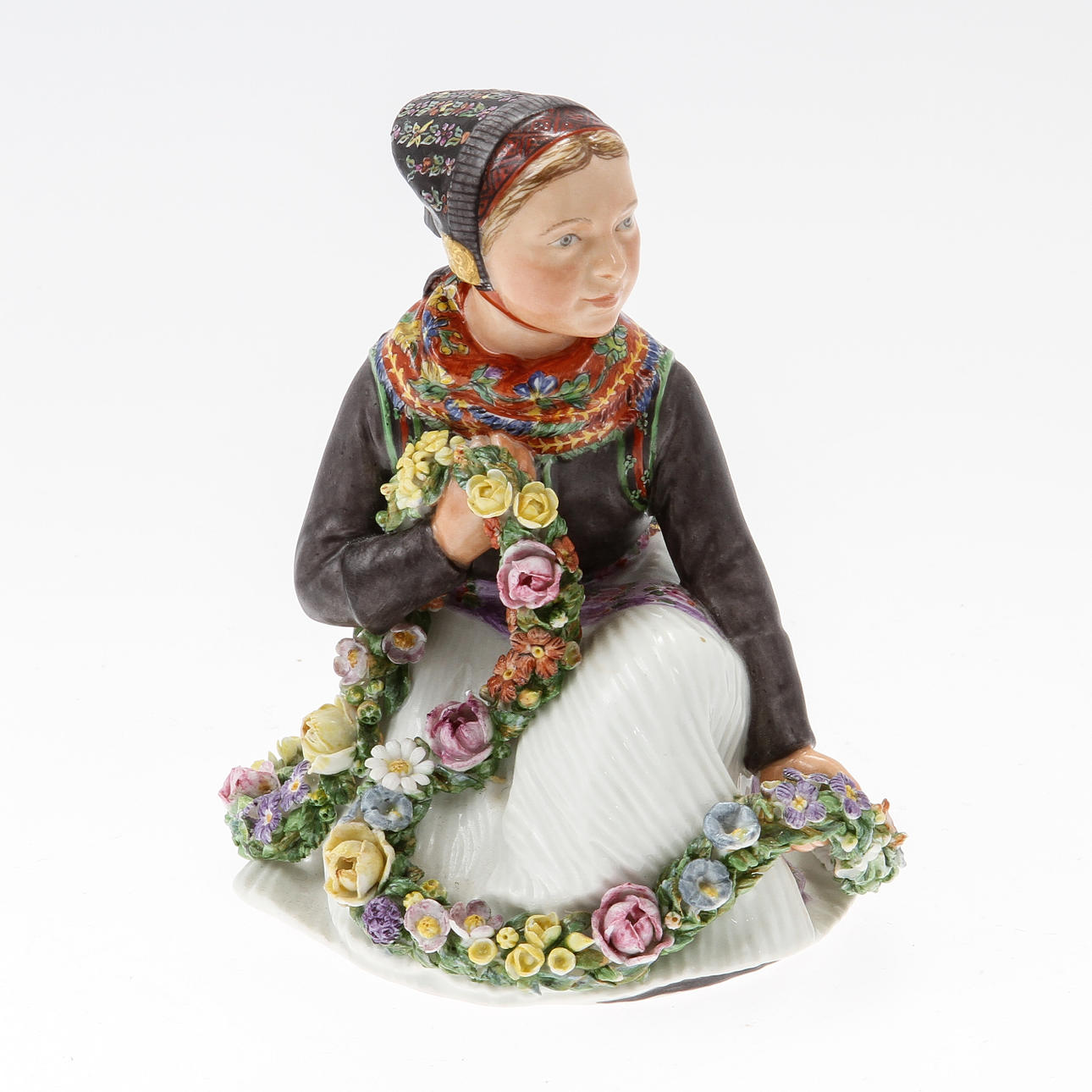 FIGURIN, porslin, Royal Copenhagen, 1900-talets början.