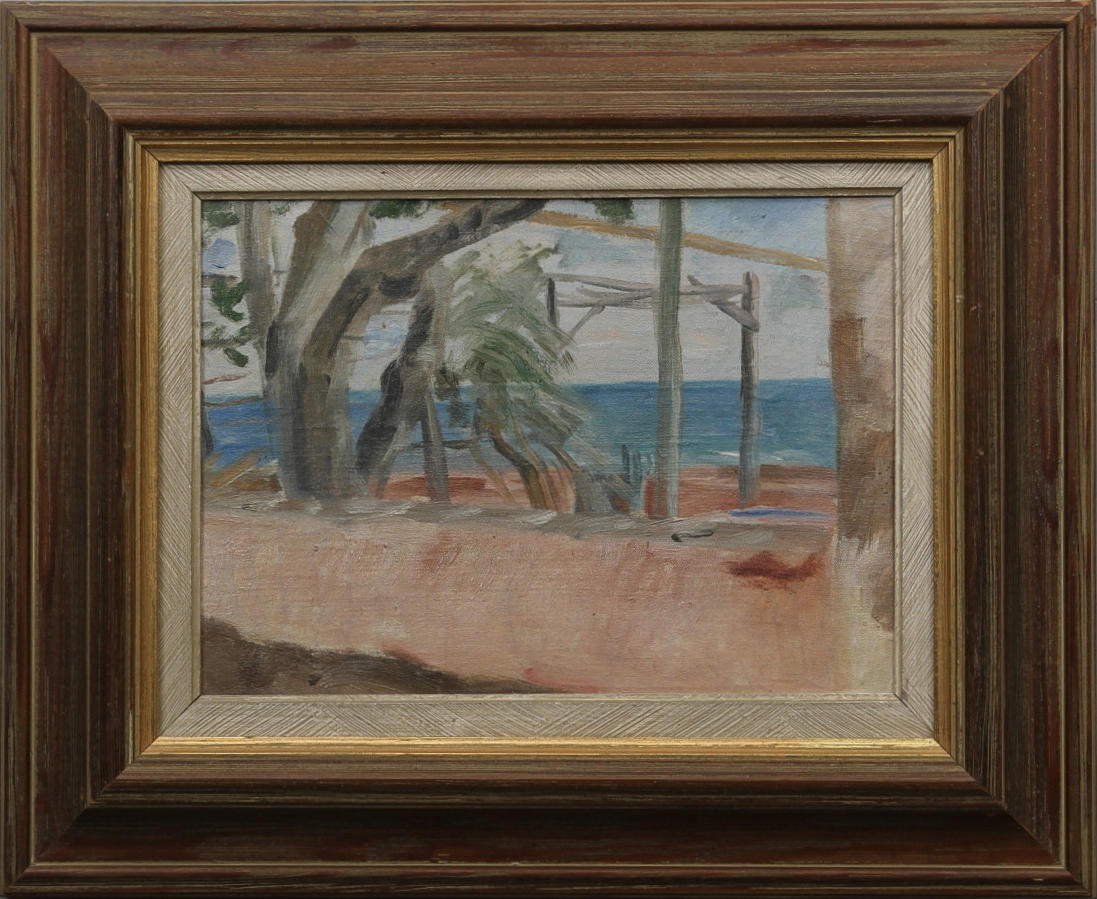 ÖSTGÖTAKONSTNÄRER 3 st. Oljemålningar/pastell.