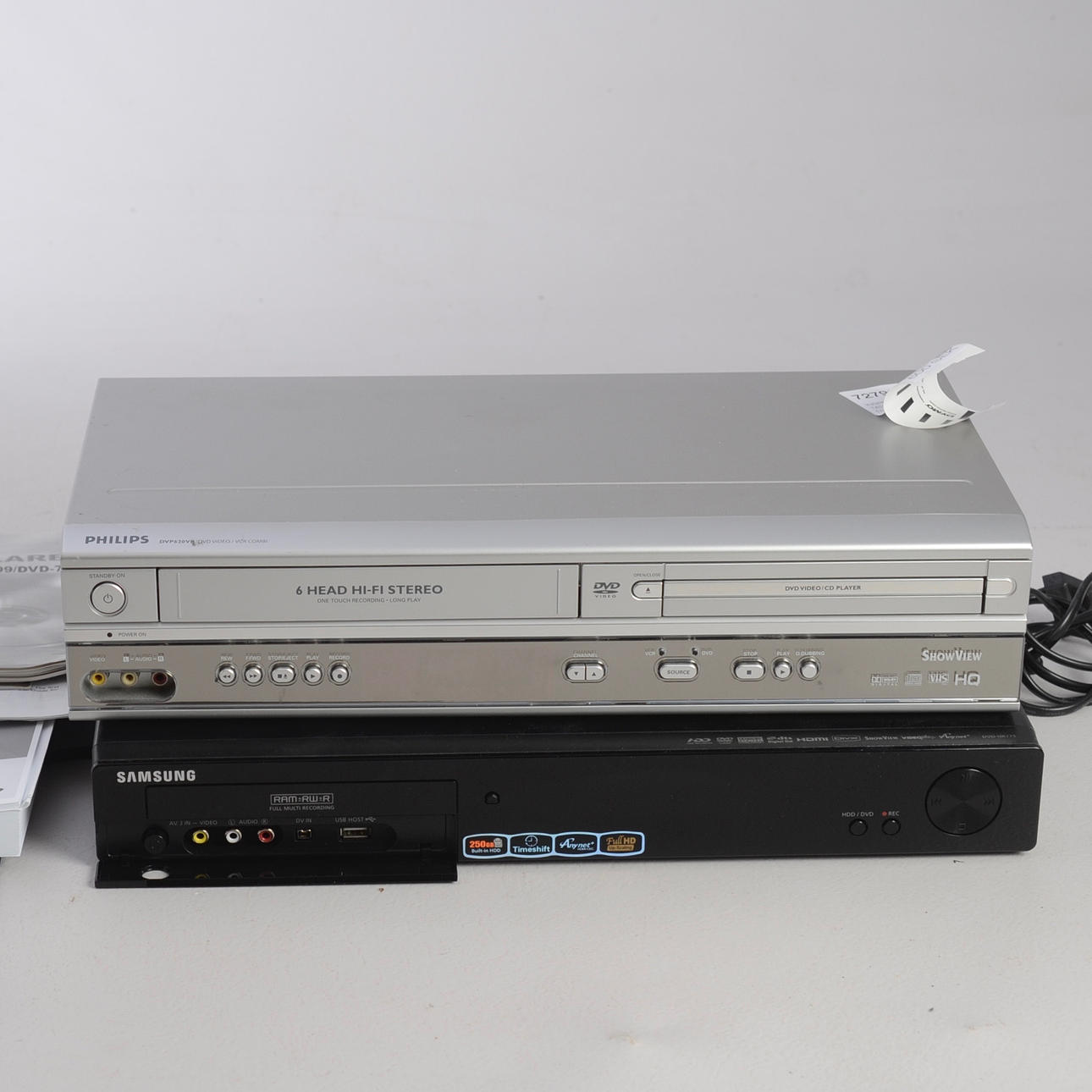 DVD, Samsung, Festplatte, HDMI.