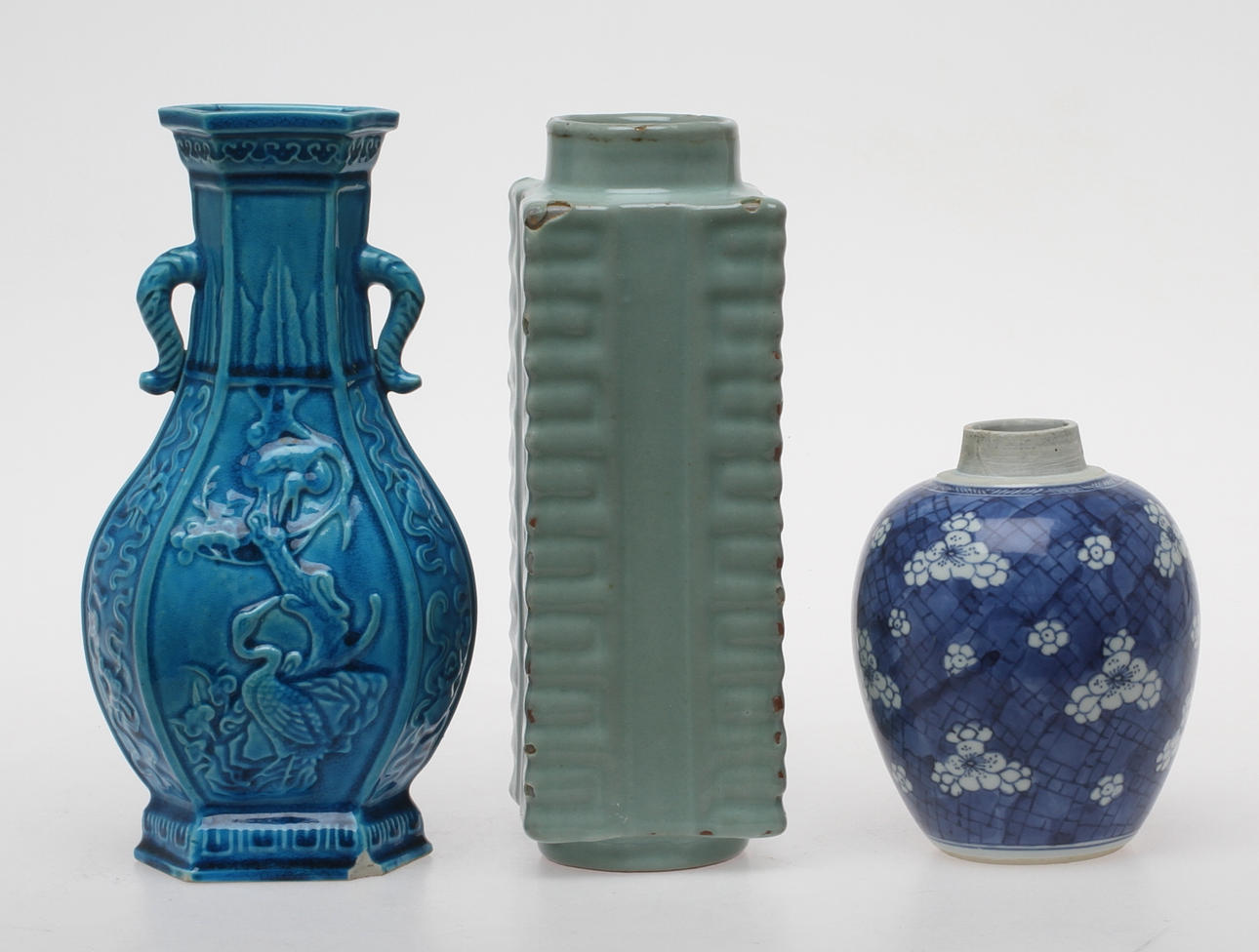 BOJAN och VASER, 2 st, porslin, Kina.