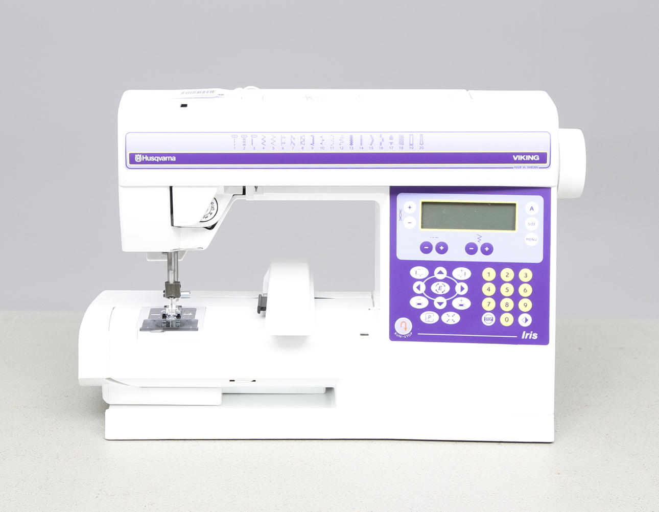 SYMASKIN, Viking Iris, Husqvarna.
