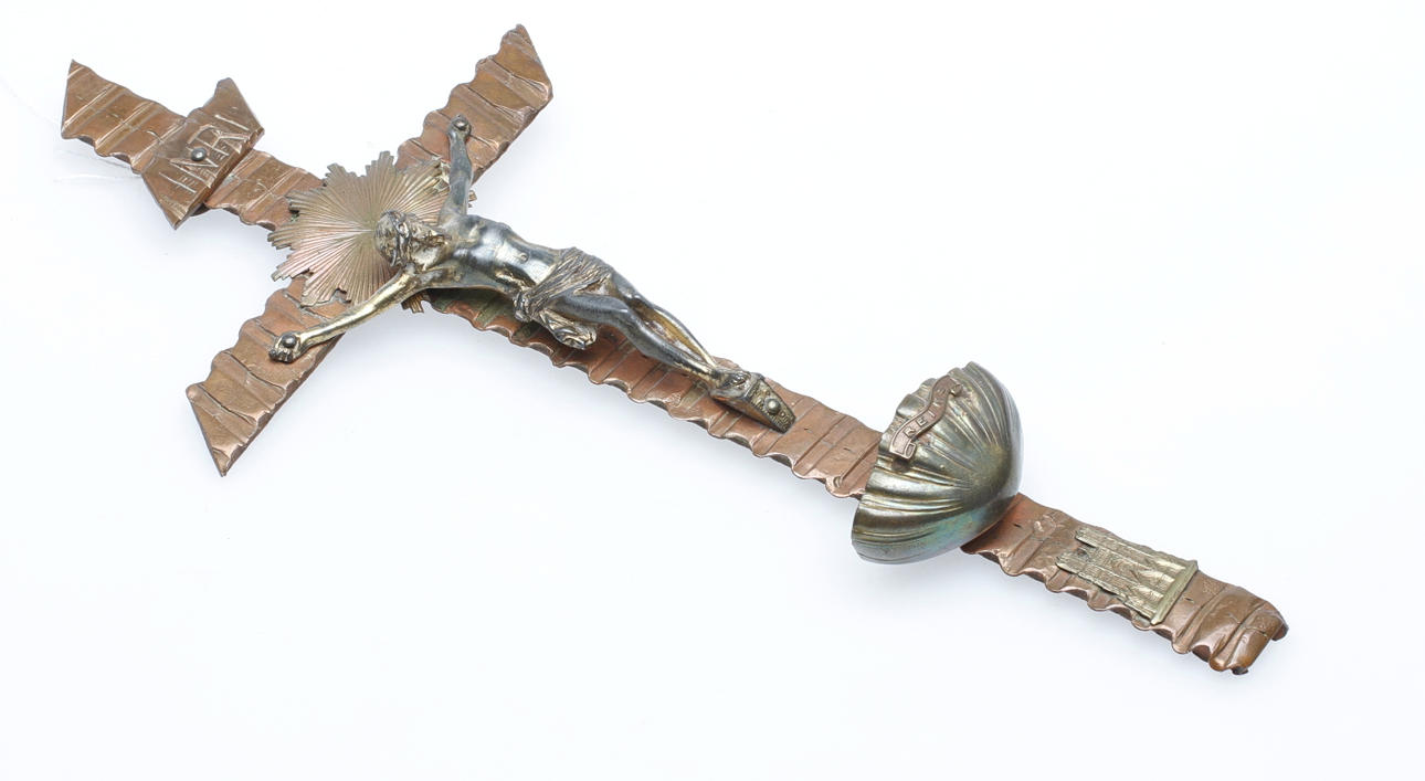 KRUCIFIX, metall.