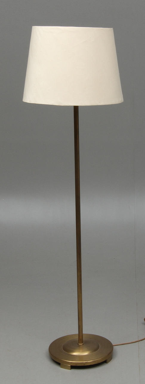FLOOR LAMP, brass, so-called uplight, 1900s.