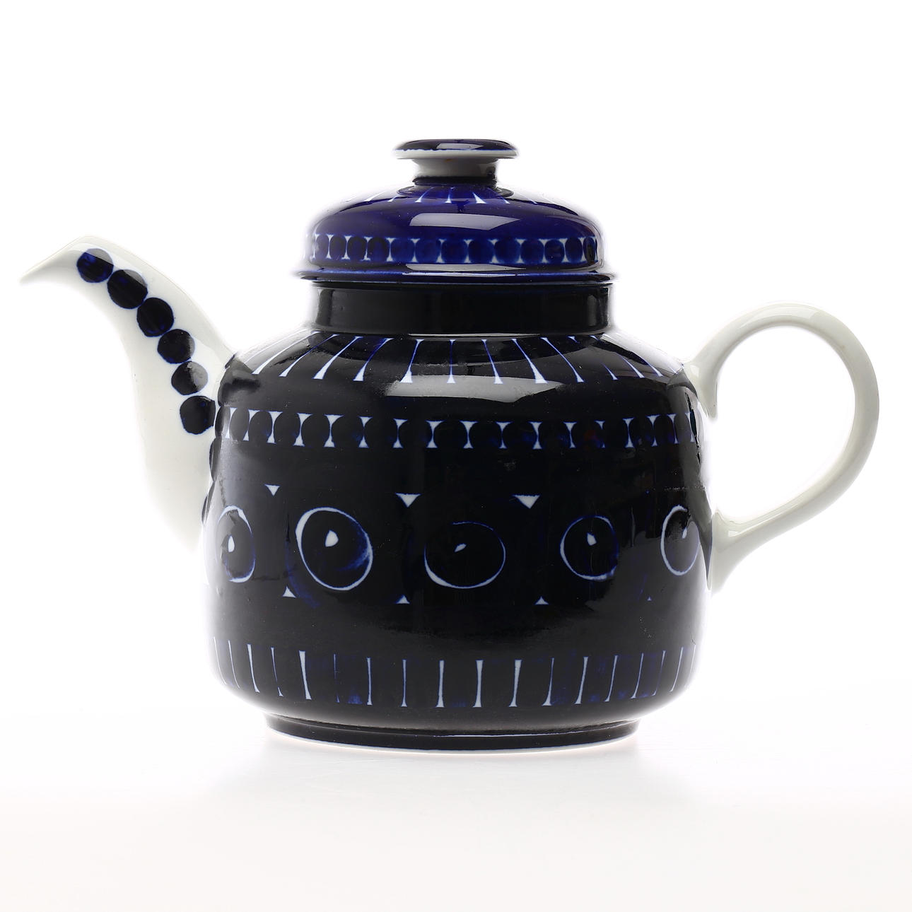 TETERA, porcelana, "Valencia", Ulla Procopé, Arabia.