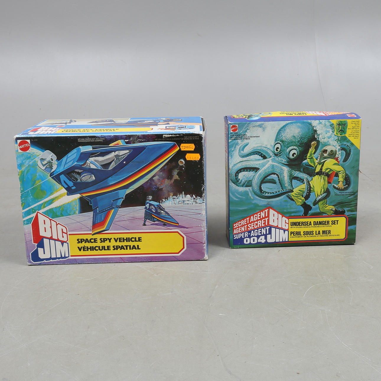Figurine Mattel Big Jim - Espace Avion Espion - Vintage Années 70/80