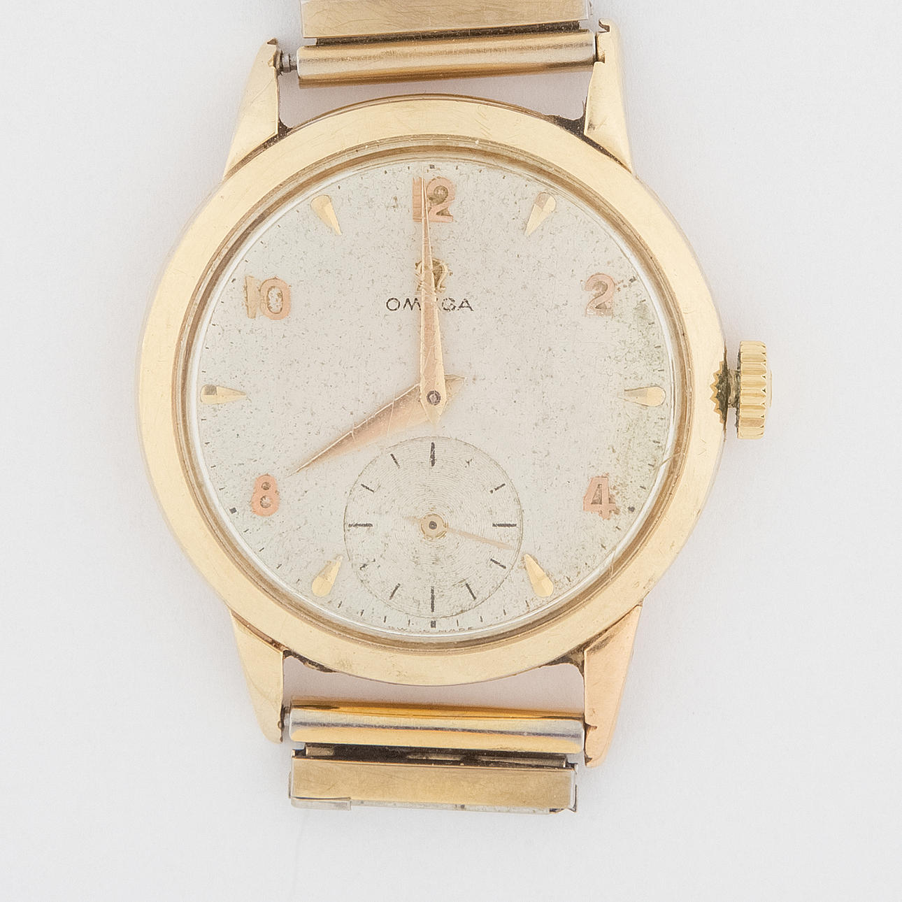 HERRENUHR, Gold, 18 K, Omega.