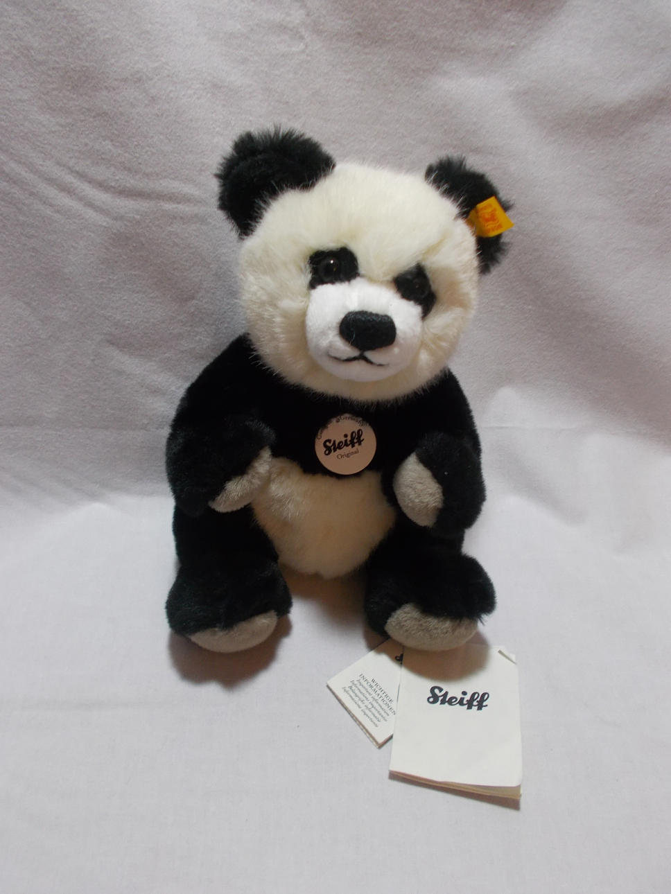 STEIFF PANDA, um 1990.