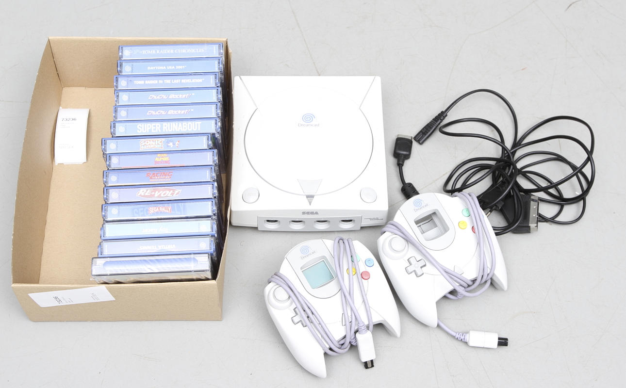 SPELKONSOL, Sega Dreamcast.