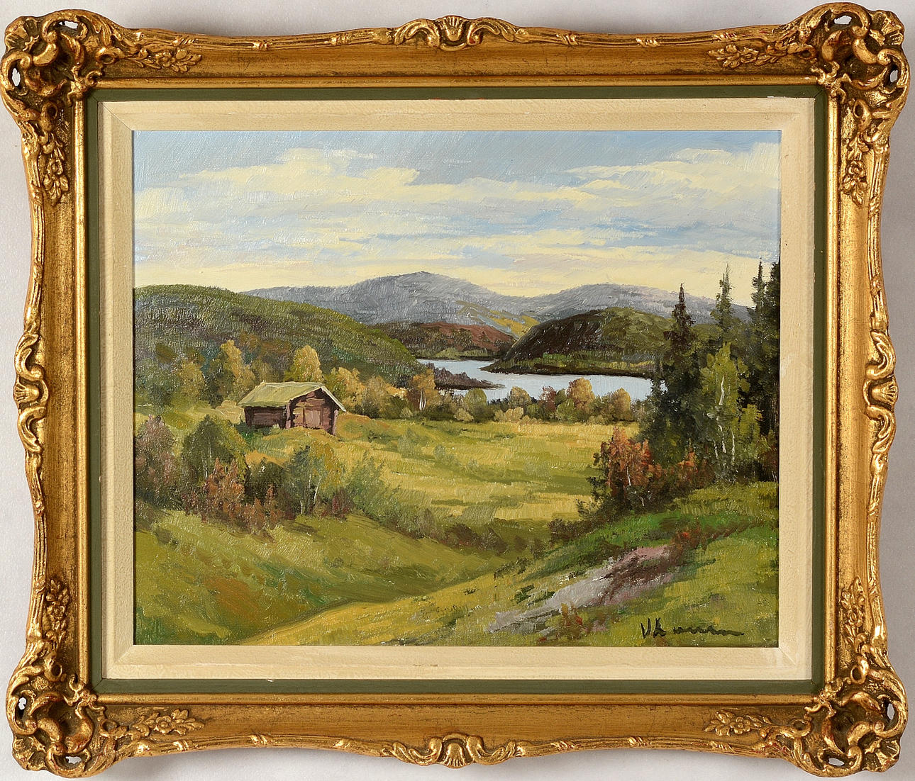 VIKTOR LARSSON. Olja på duk.