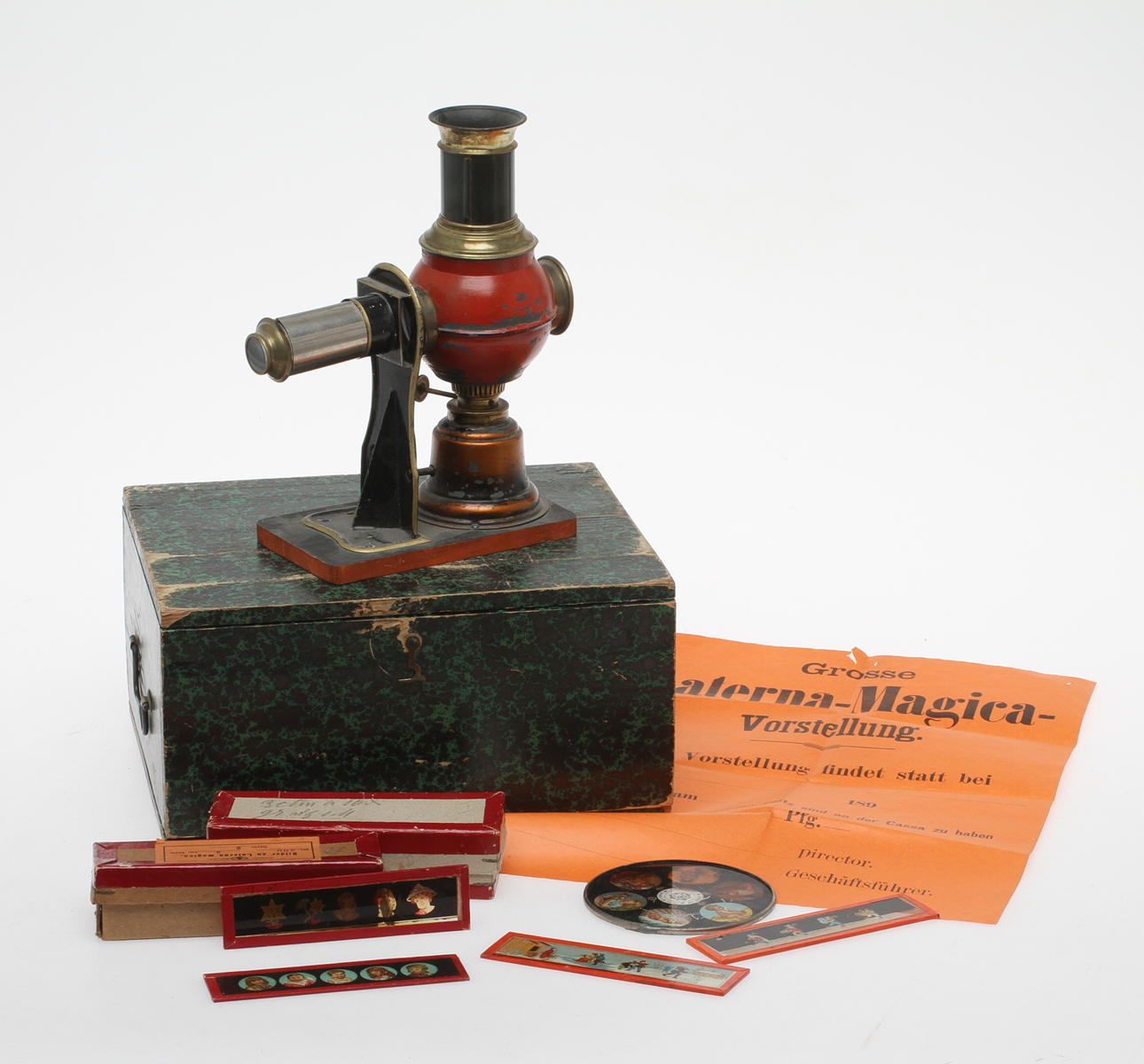 LATERNA MAGICA, sekelskiftet 1900.