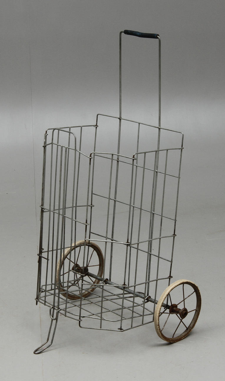 SHOPPINGVAGN, ihopfällbar, 1950/1960-tal.