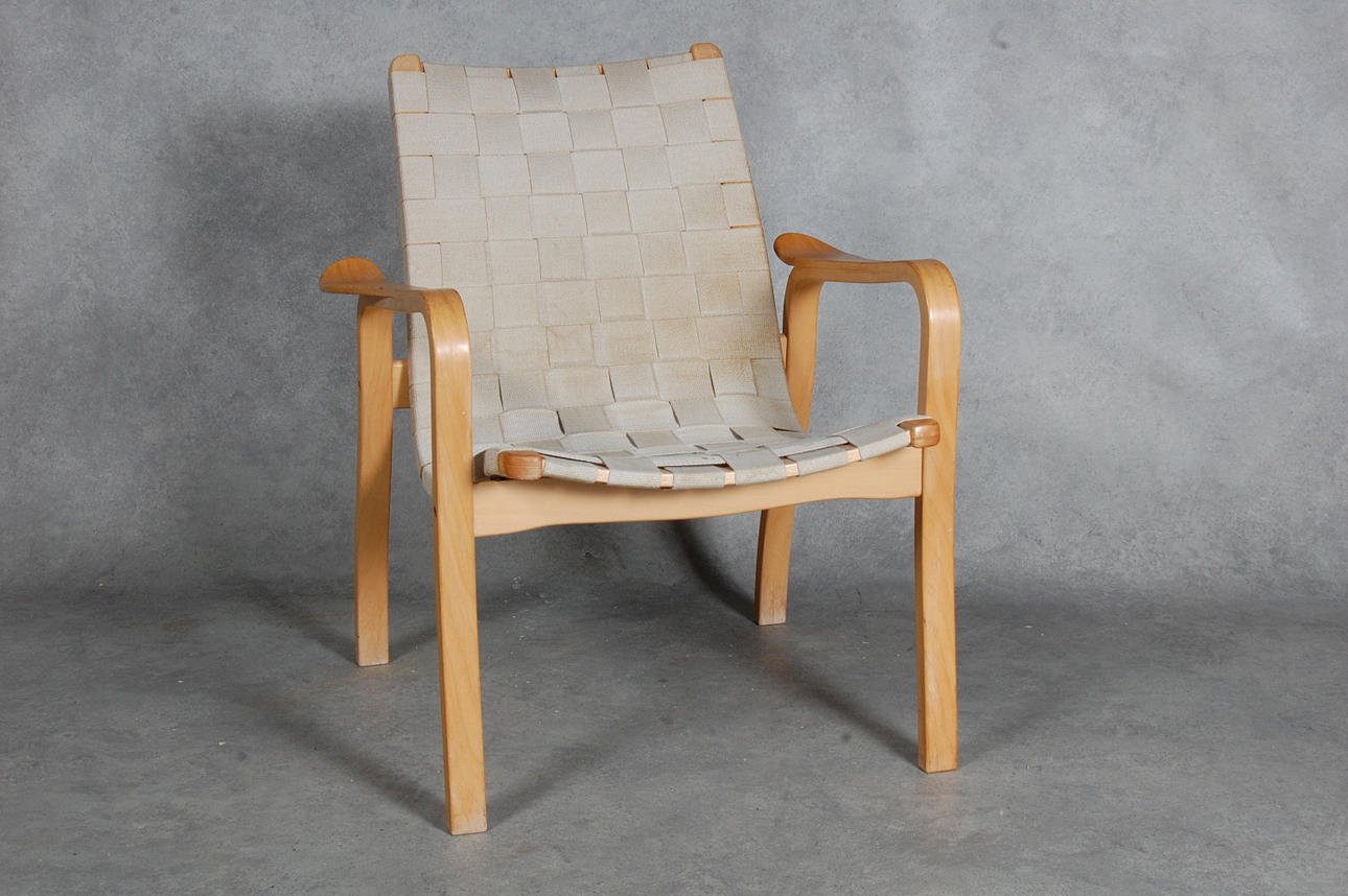 FÅTÖLJ, " LAMINETT " Yngve Ekström för swedese ( Nr.1 ).