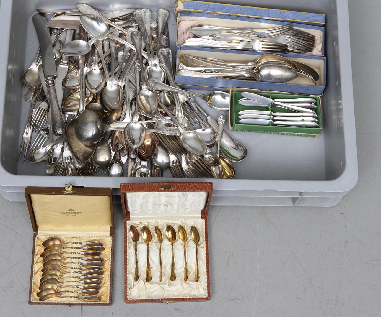 BESTICK, nysilver, 1900-tal.