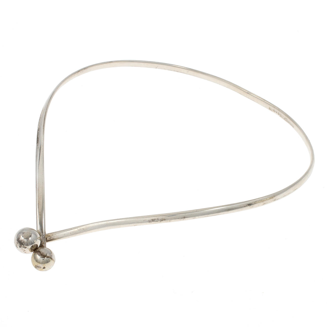 COLLIER, silver, Arvo Saarela, Enköping 1976.