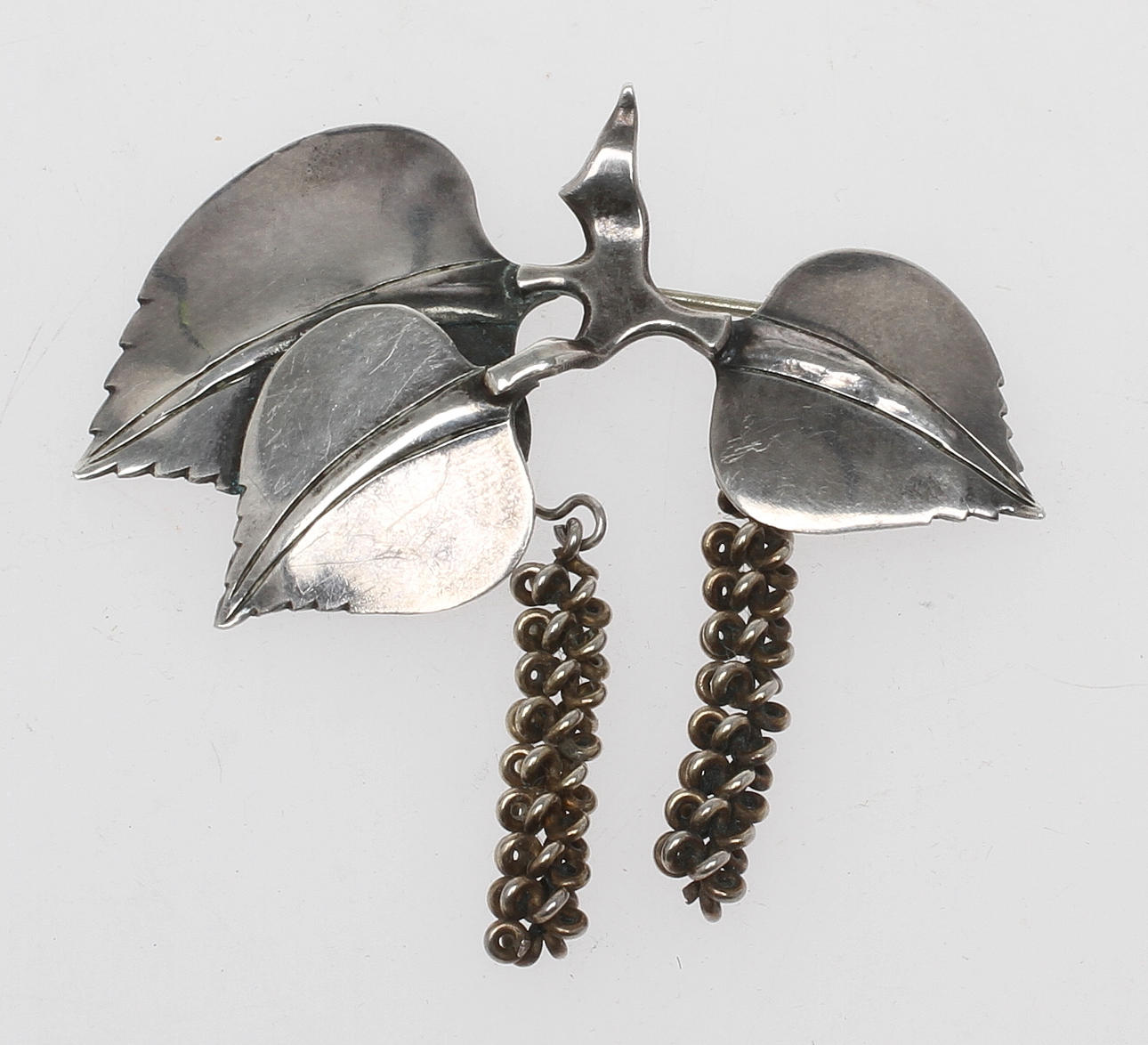 BROSCH, silver, Gertrud Engel, A Michelsen, Stockholm, 1948.
