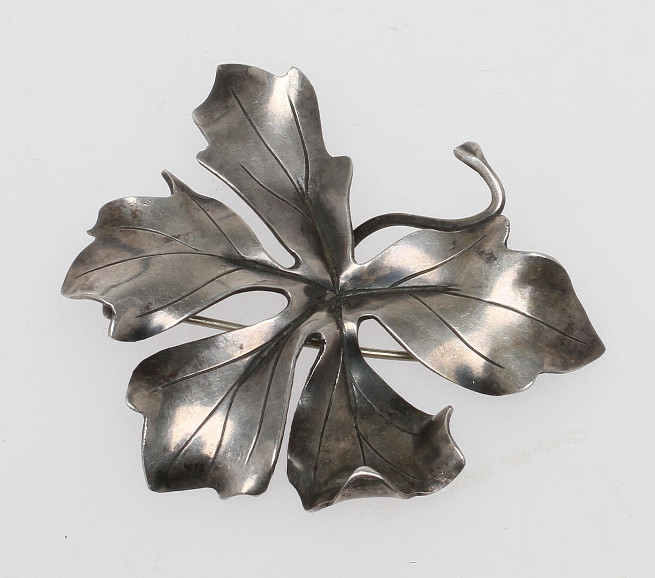 BROSCH, silver, Gertrud Engel, A Michelsen, Stockholm, 1950.