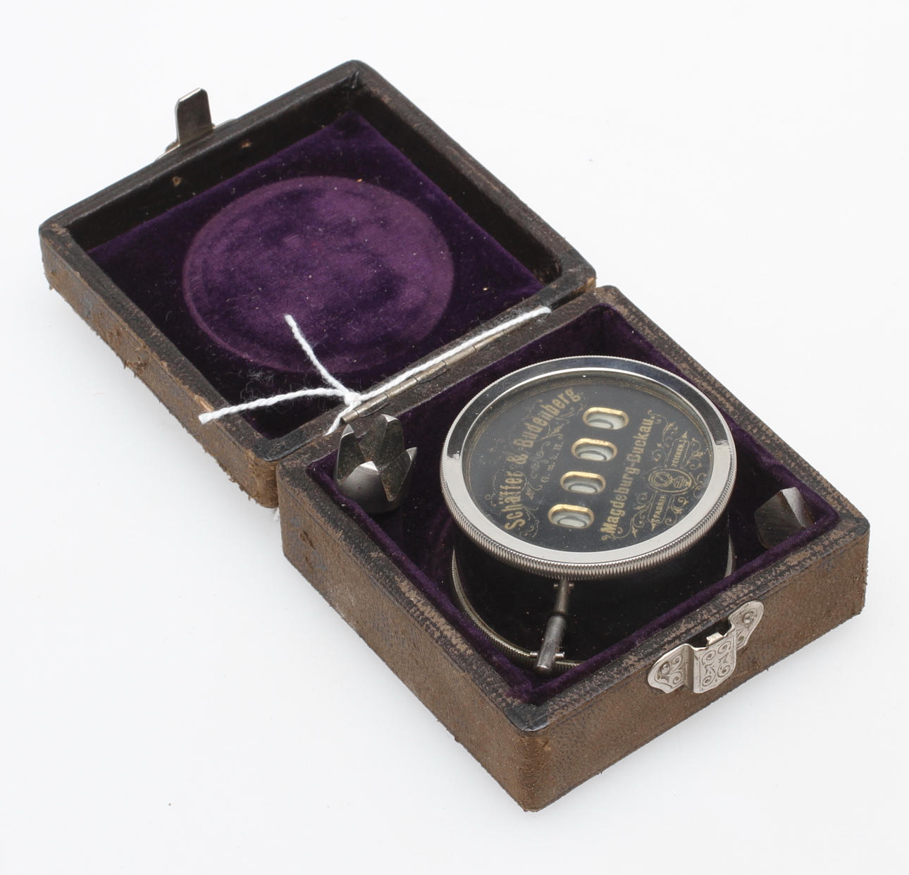 CYCLOMETER eller VELOCIMETER, Schäffer&Budenberg, Tyskland, omkring 1900.