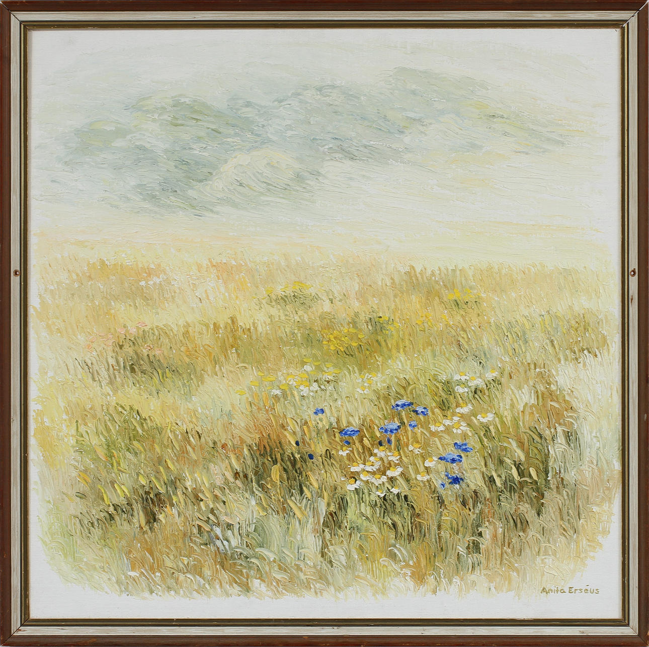 ANITA ERSÉUS, olja på duk, sign.