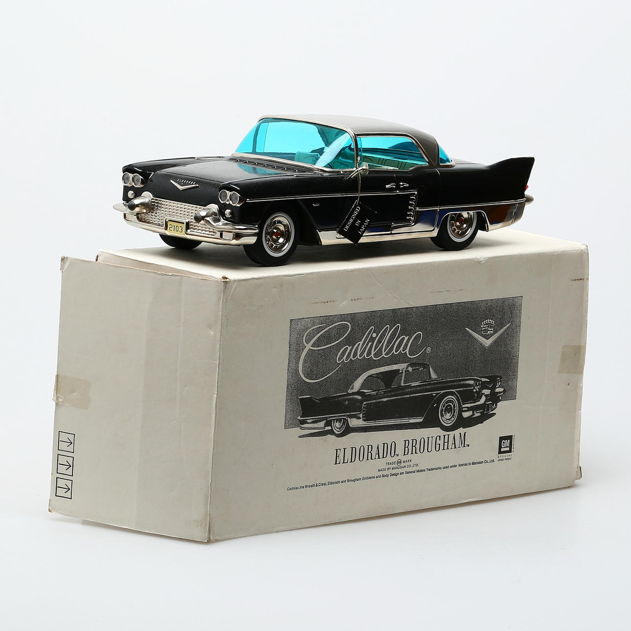 REPLICA de MARUSAN, hecha en China, Cadillac Eldorado, en caja de