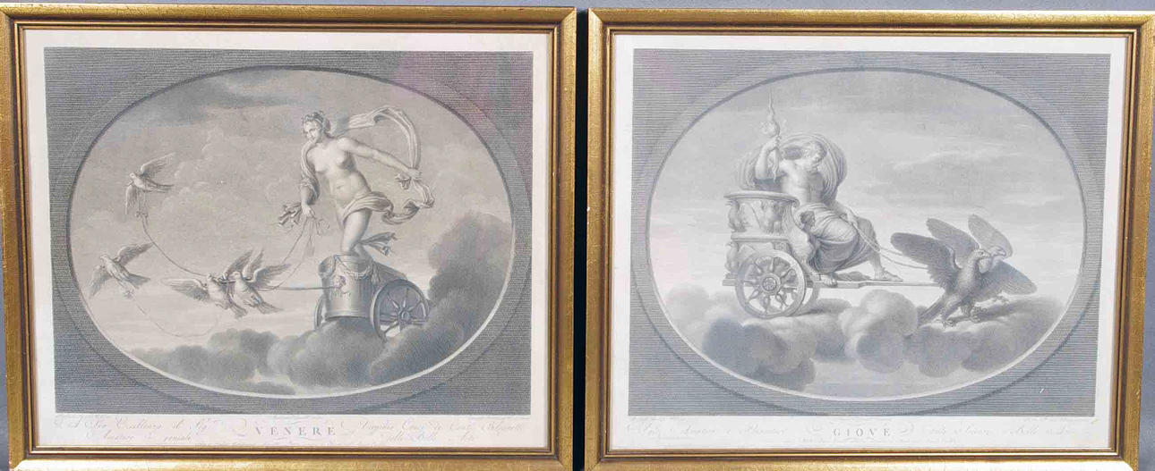 2 ÄLDRE TRYCK, gudabilder.