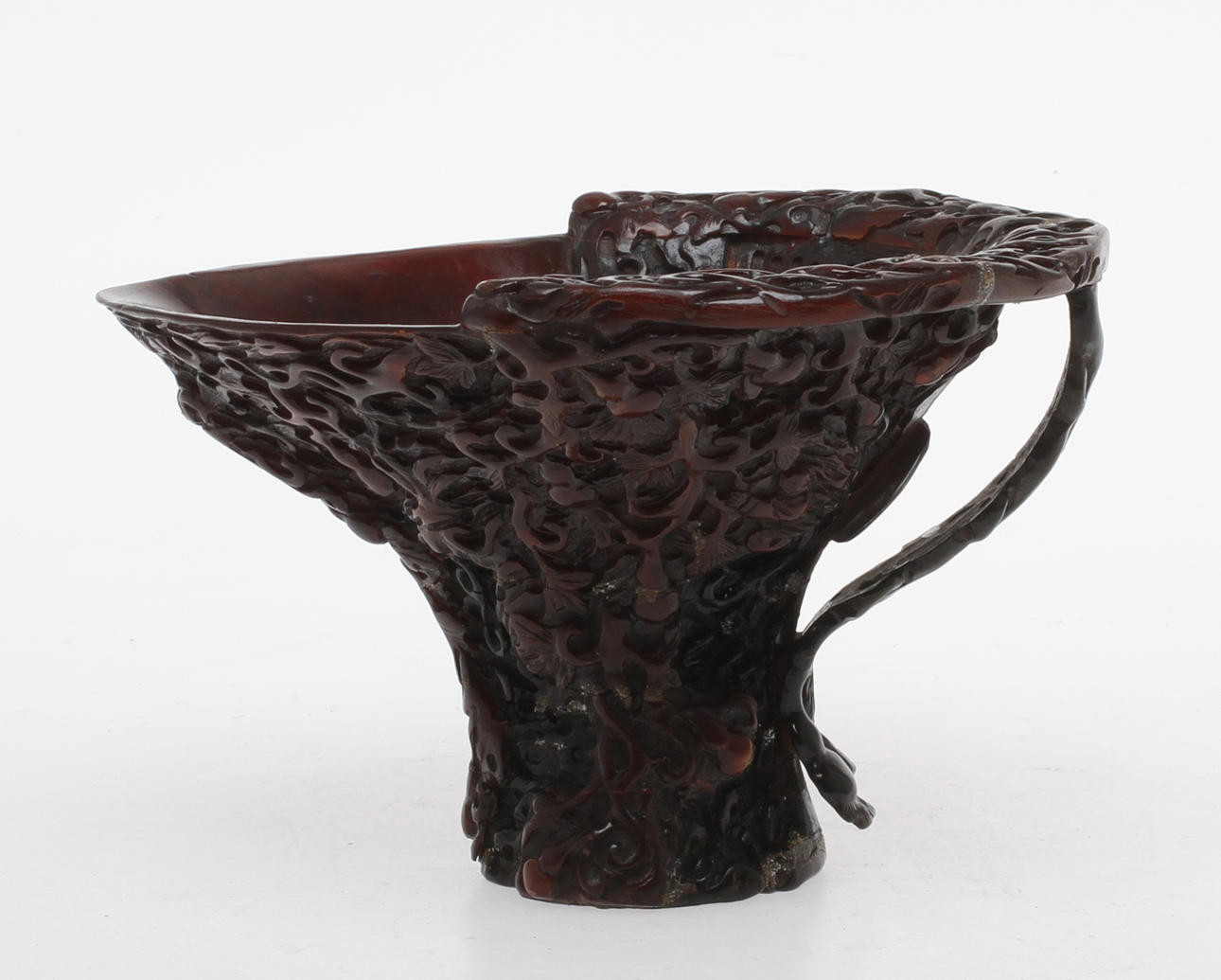 VINOFFERBÄGARE, hornimitation, Kina.