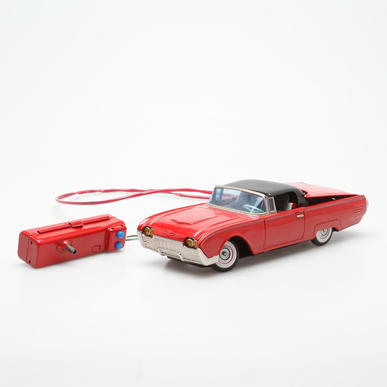 LEKSAK, fjärrstyr bil, "Thunderbird", 1900-talets mitt.