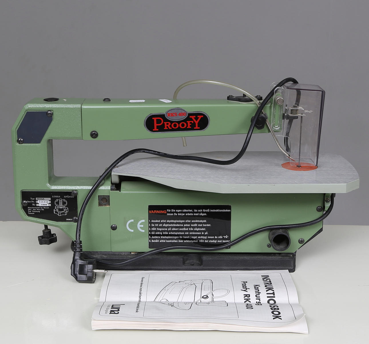 KONTURSAV, Proofy RKS 400.