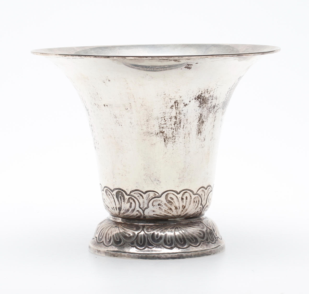 VAS, silver, Art Deco, CG Hallberg, Stockholm 1921, vikt ca 359,2 gram.