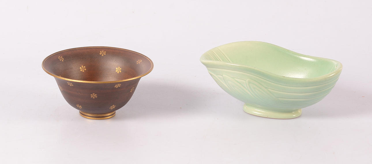 SKÅLAR, 2 st, Gunnar Nylund, Rörstrand.