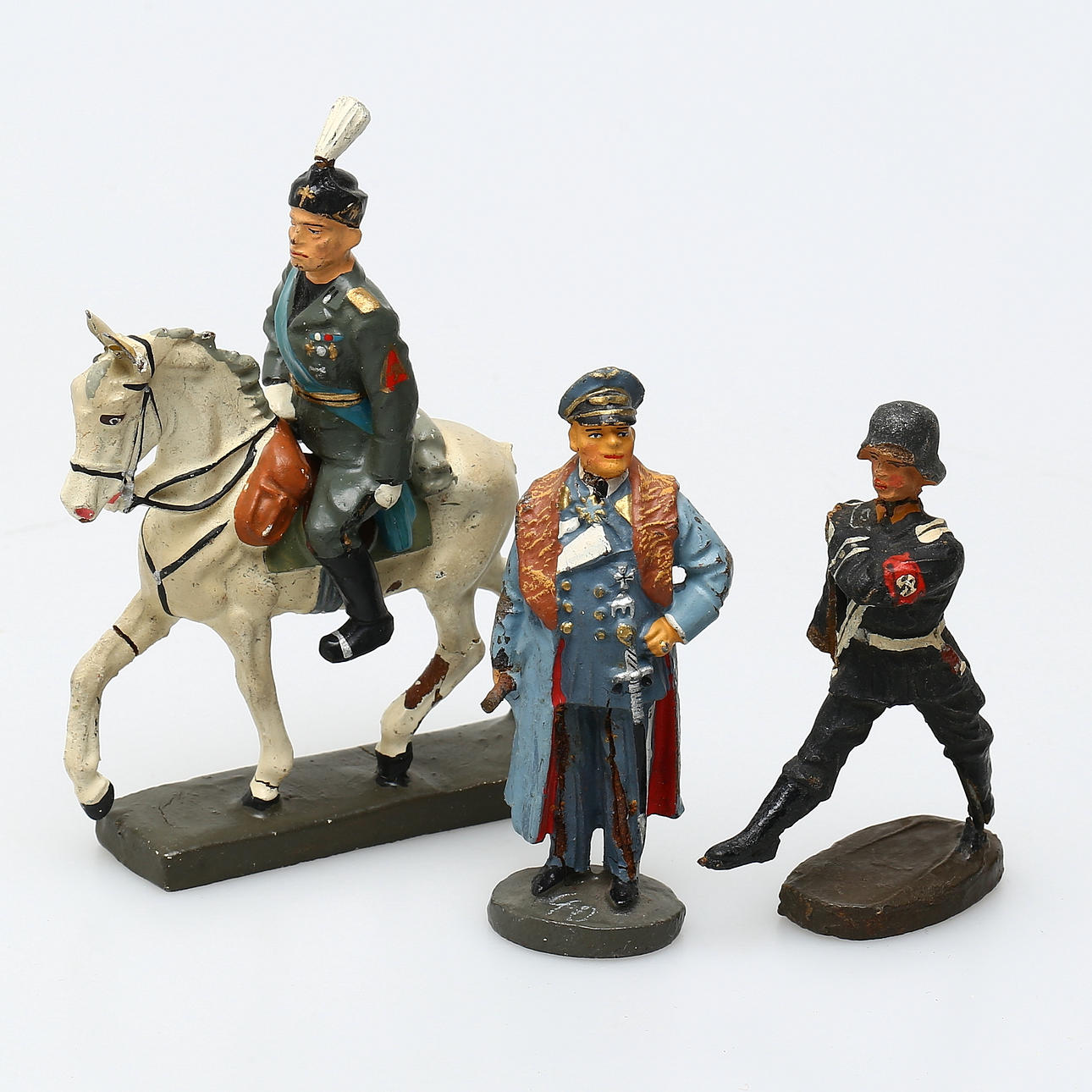 ELASTOLIN and LINEOL Göring, Mussolini and LAH standard bearers. Toys ...