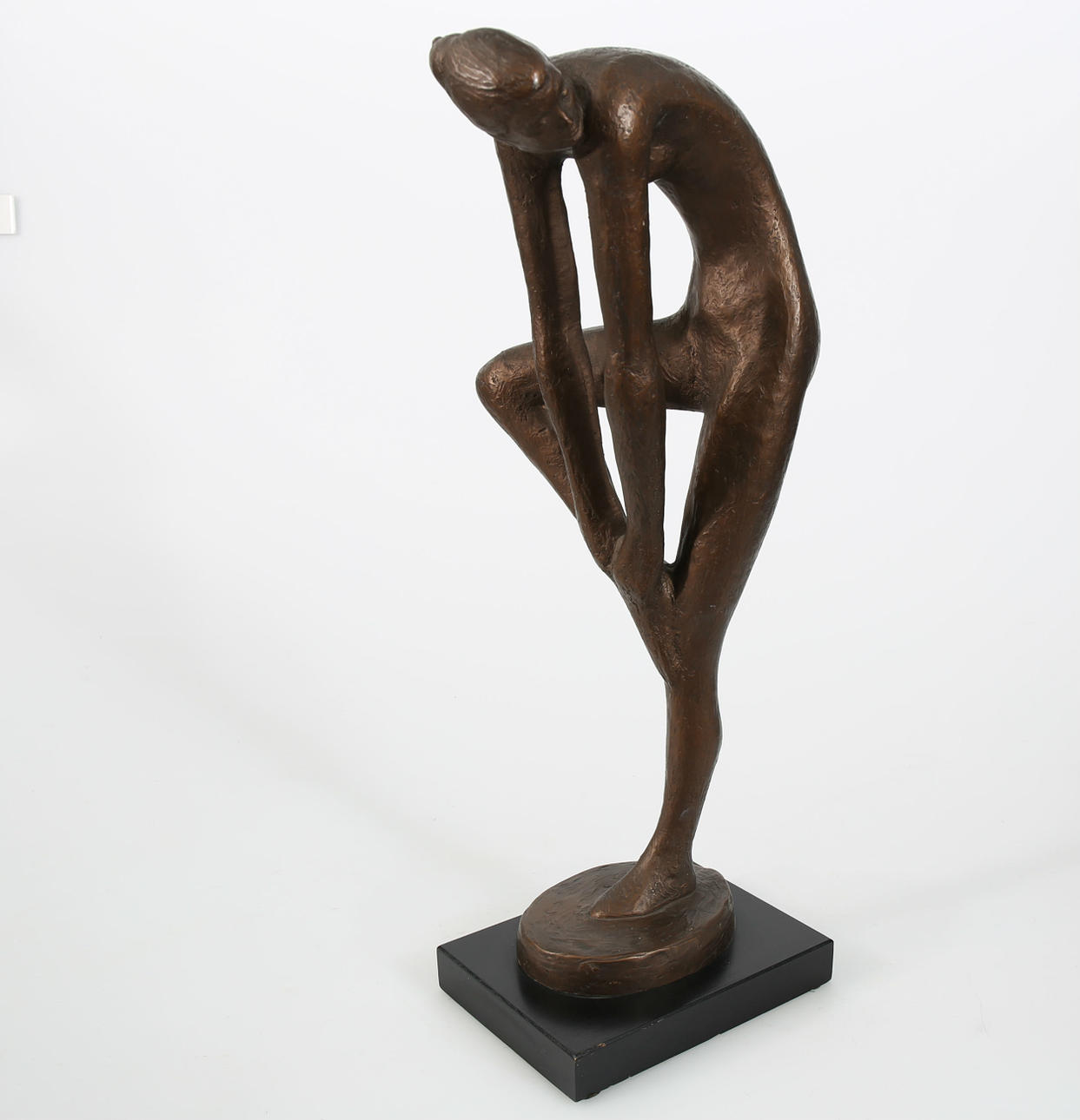 1980 \"AUSTIN PROD\" オブジェ Austin Productions-1980: Embracing Couple / Bronze Tone