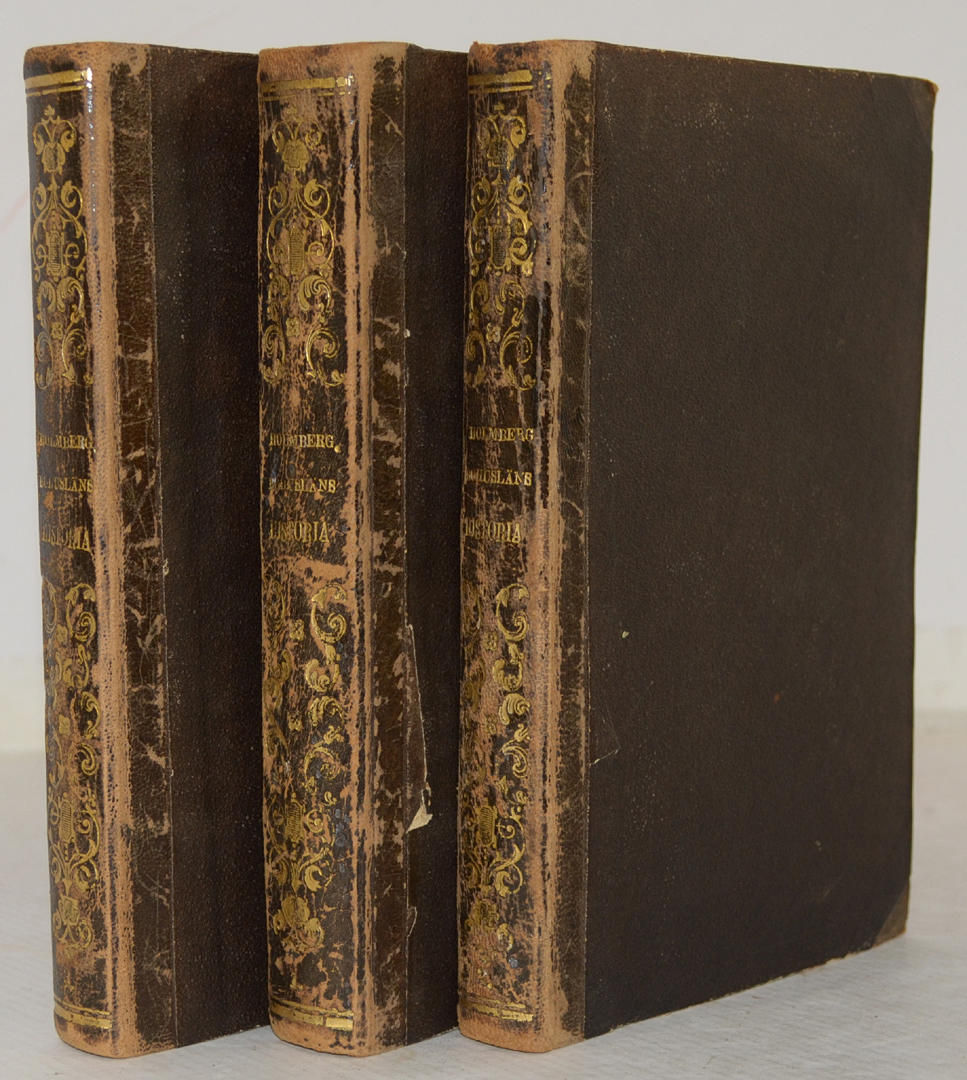 HOLMBERG, A E. Bohuslän's history and description 2nd edition 1867.