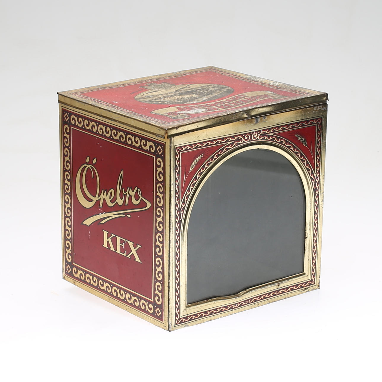 PLÅTBURK, "Örebro kex".