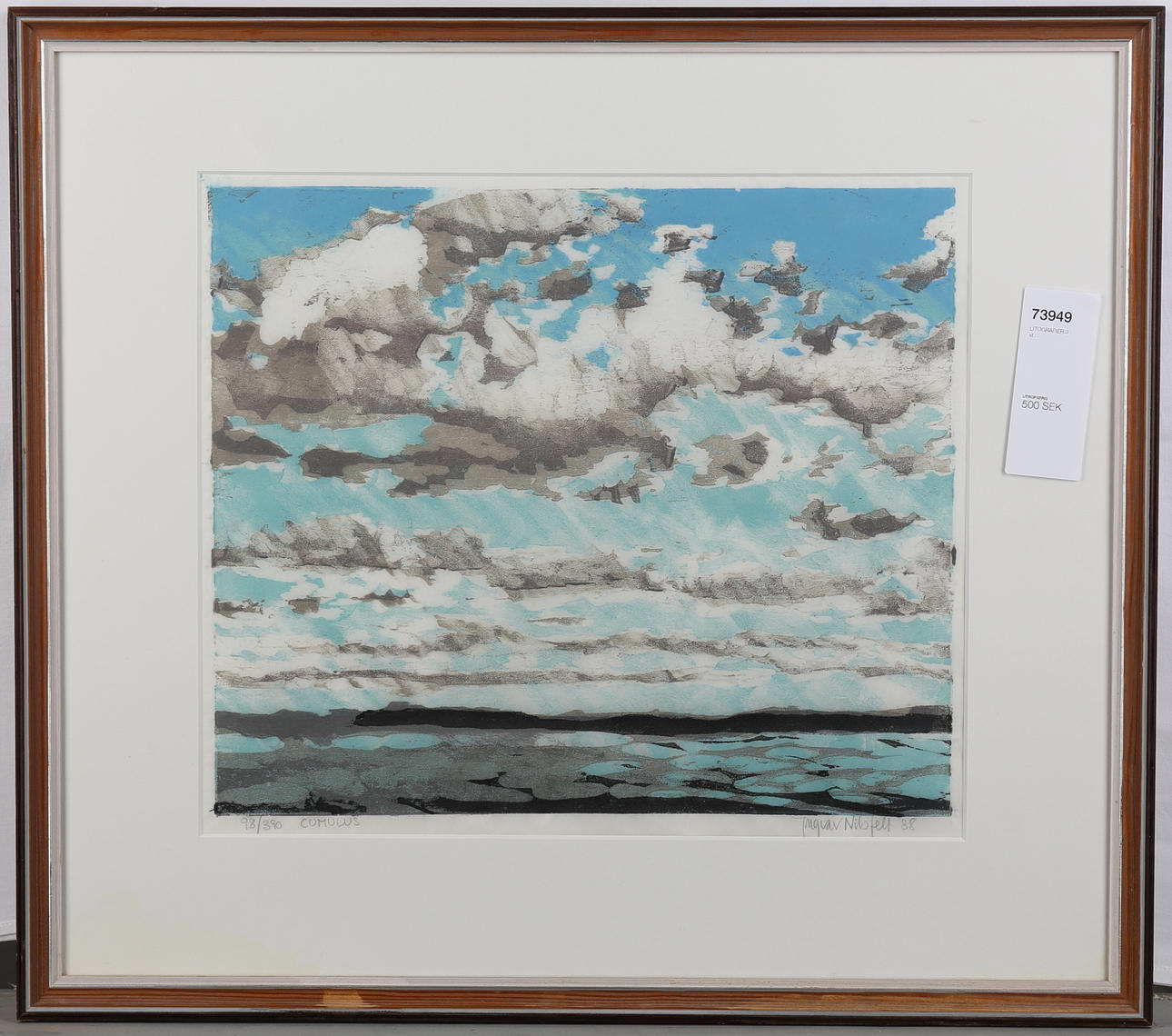 TAIPALEENMÄKI, NILSFELT, FORSBERG, LITOGRAFIER, 3 st.