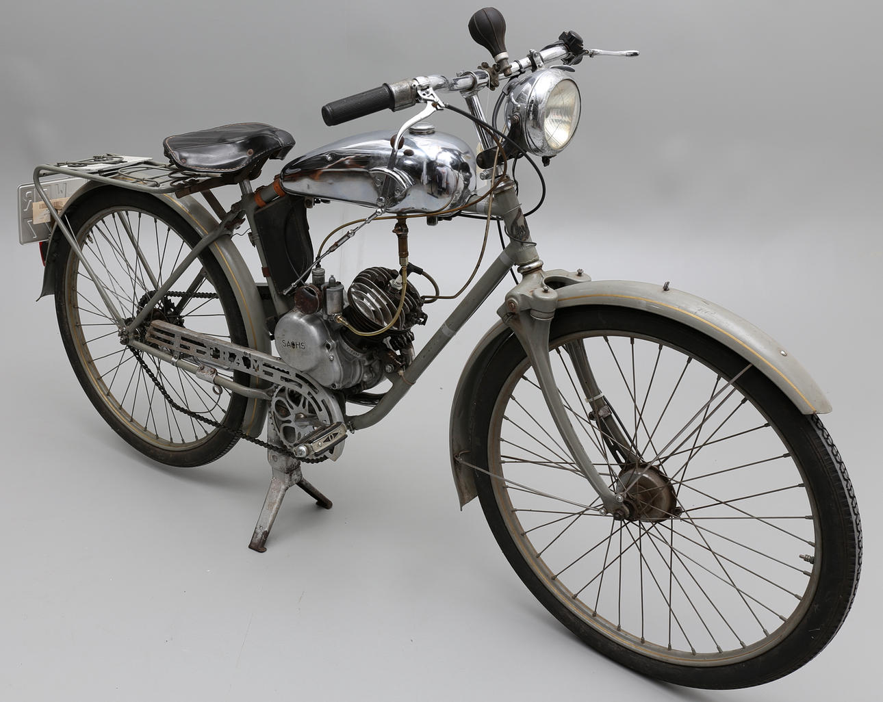 MOTORCYKEL, FRAM KING 1939.