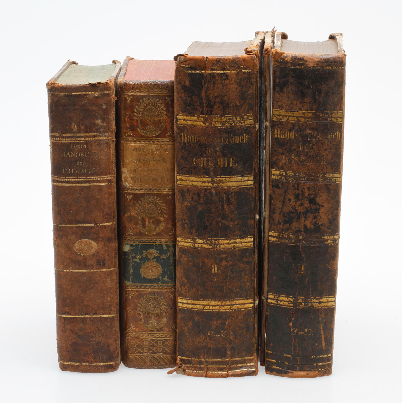 BÖCKER, 4 st, Kemi, 1700-1800-tal.