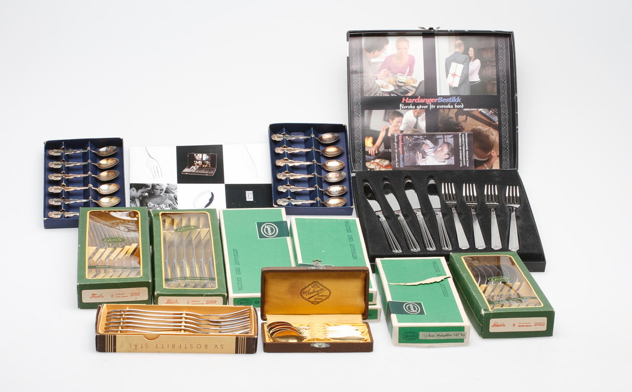 BESTICK, bl.a. Hardanger och Gense.
