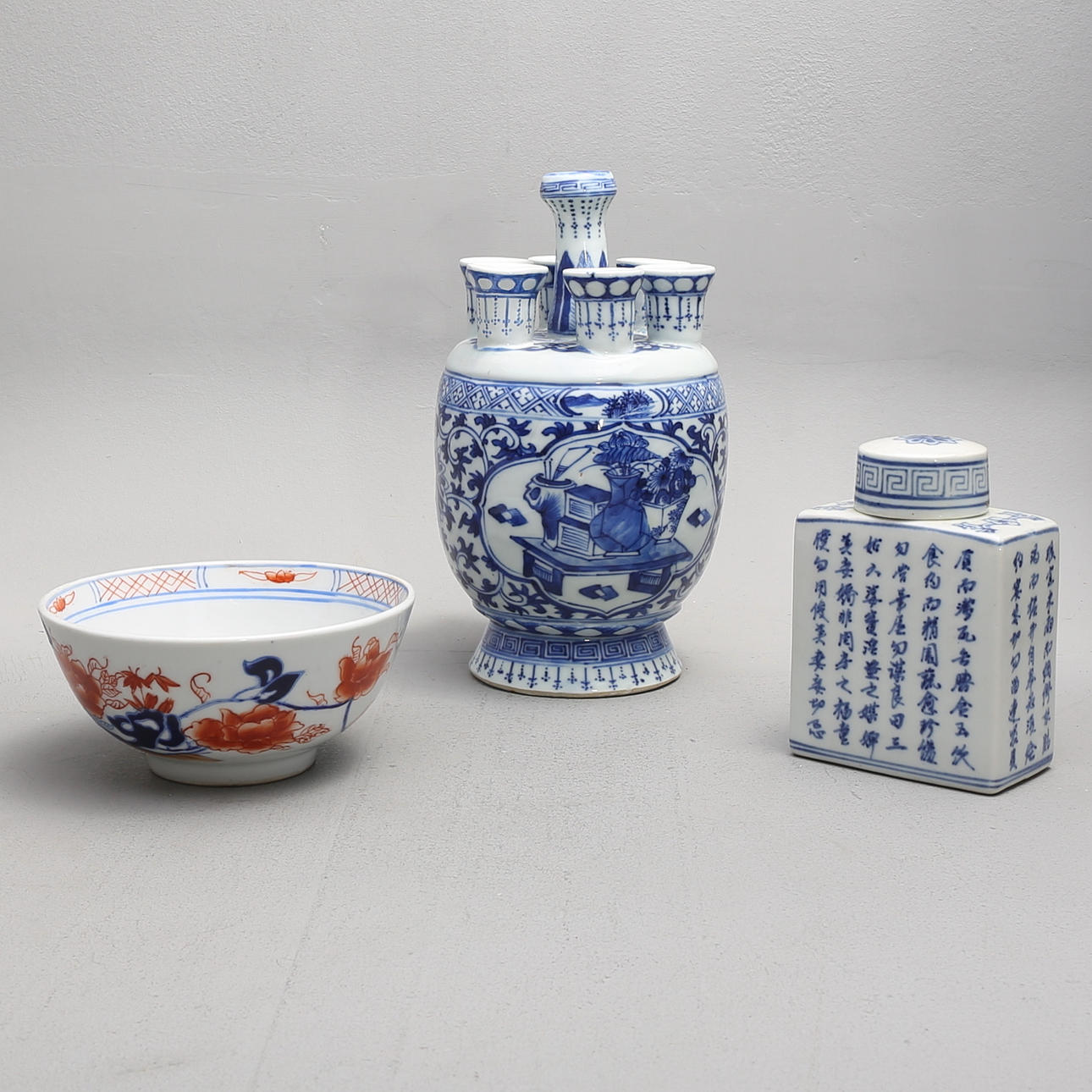 COLLECTION PORCELAIN, China, 18/1900 century.
