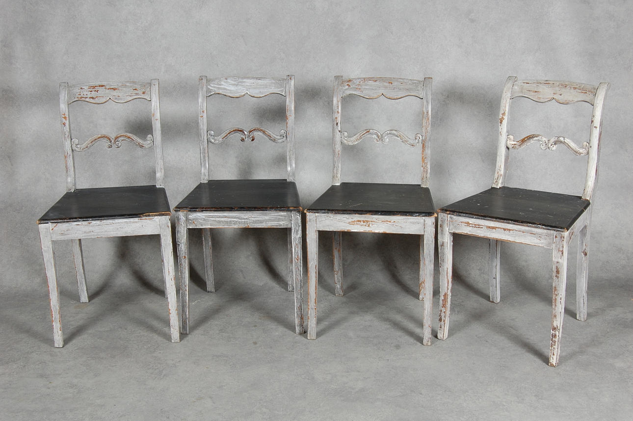 STOLAR, 4 st, empire, 1800-tal.