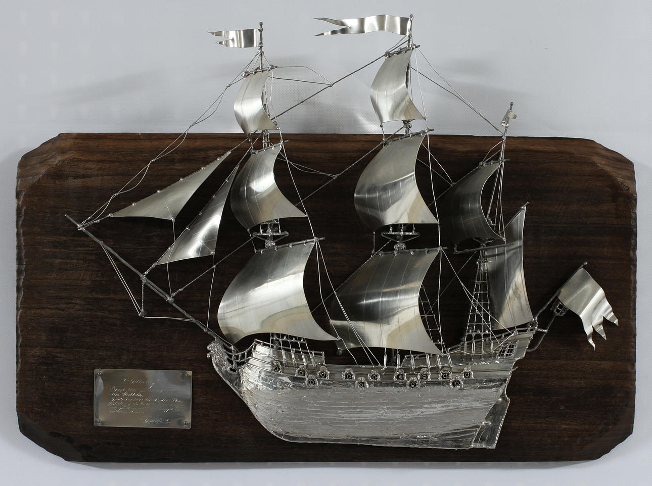 BÅTRELIEF, "Götheborg", ostindiefararen, Urban Ström.