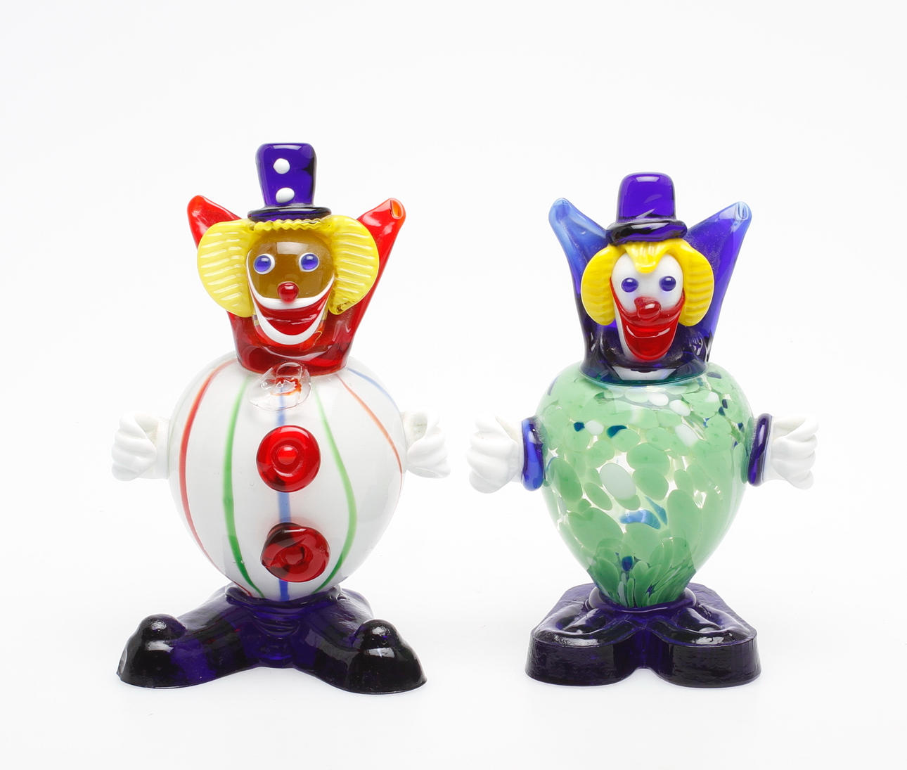 FIGURINER, 2 st, glas.
